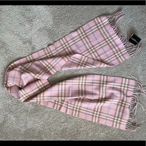 Authentic Burberry cashmere scarf